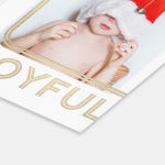 Joyful Deluxe Holiday Card