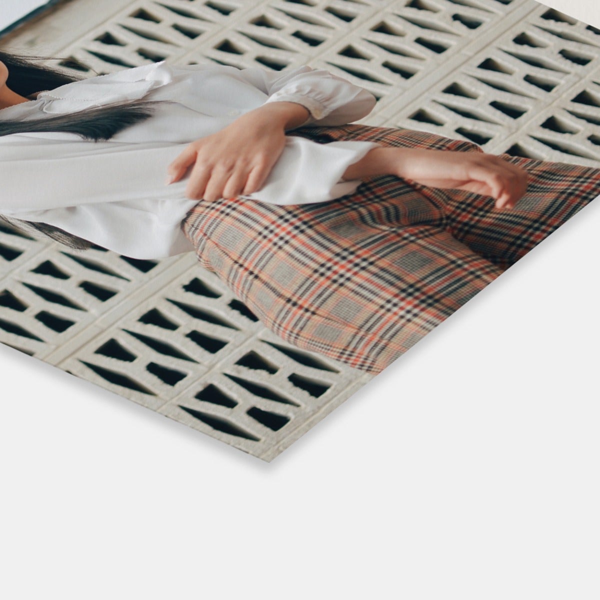 Modern Colorblock Graduation Announcement