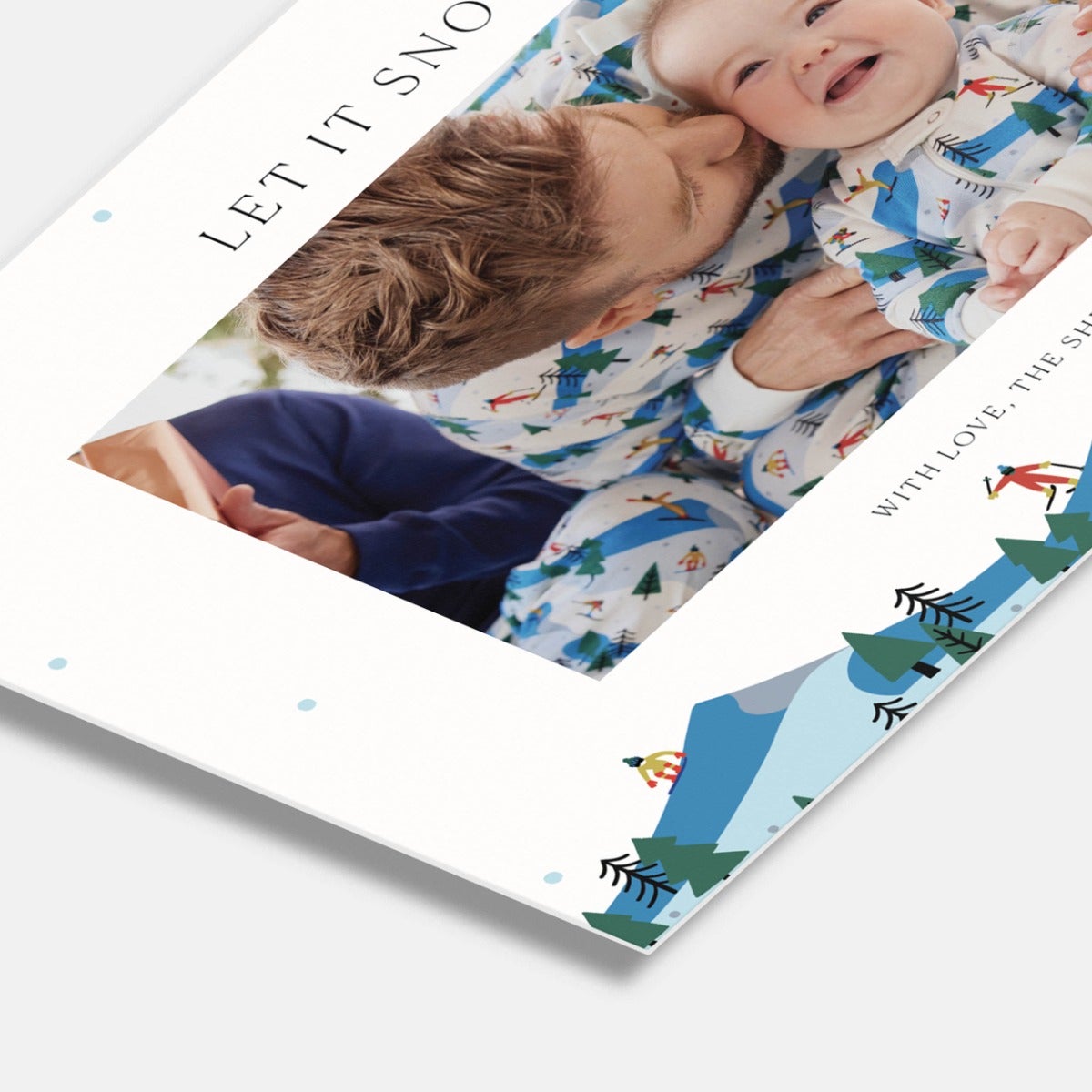 Hanna Andersson Ski Slope Holiday Card