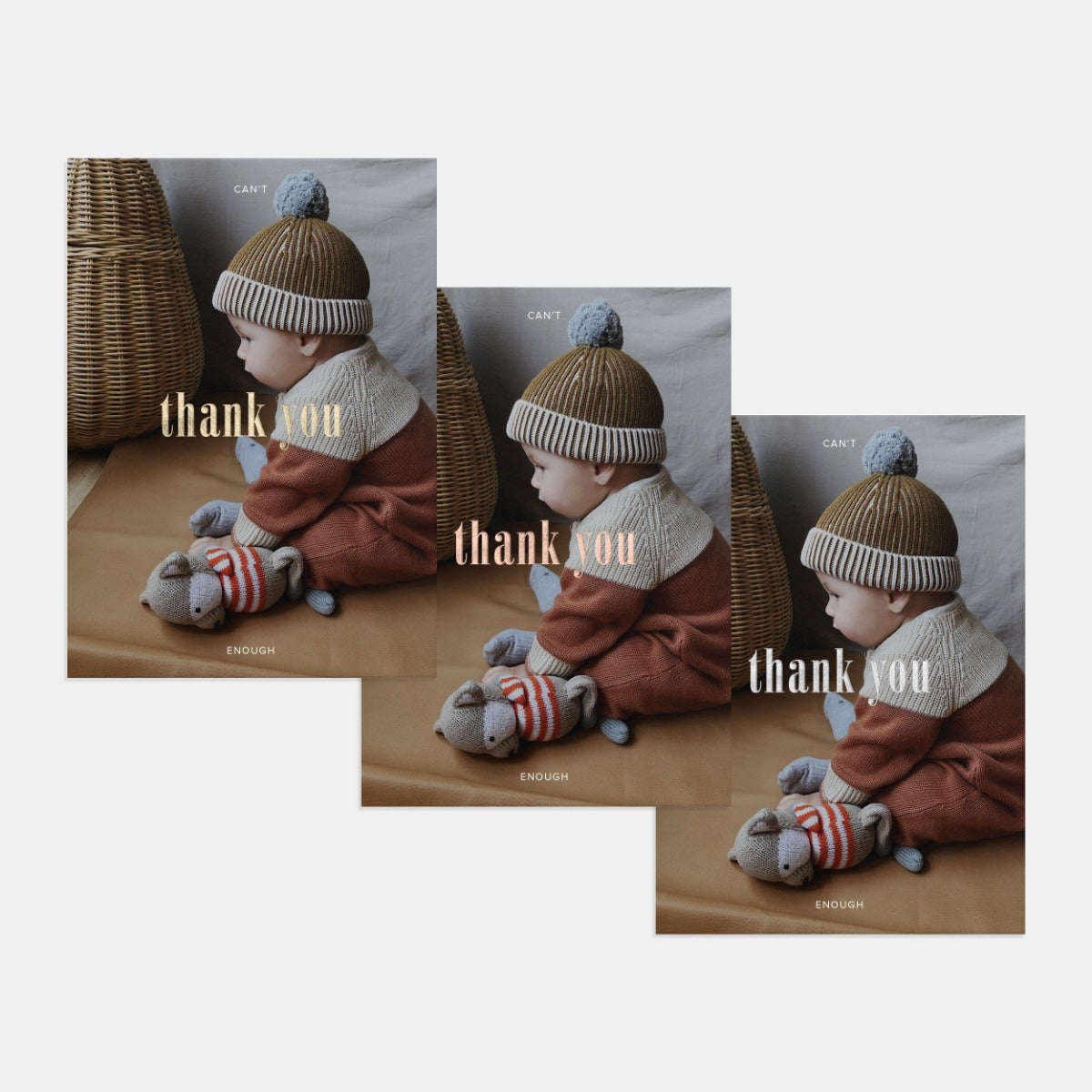 Minimalist Thank You Card