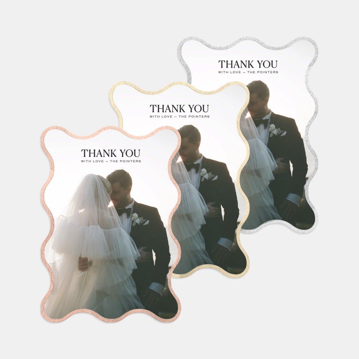 Squiggle Portrait Thank You Card