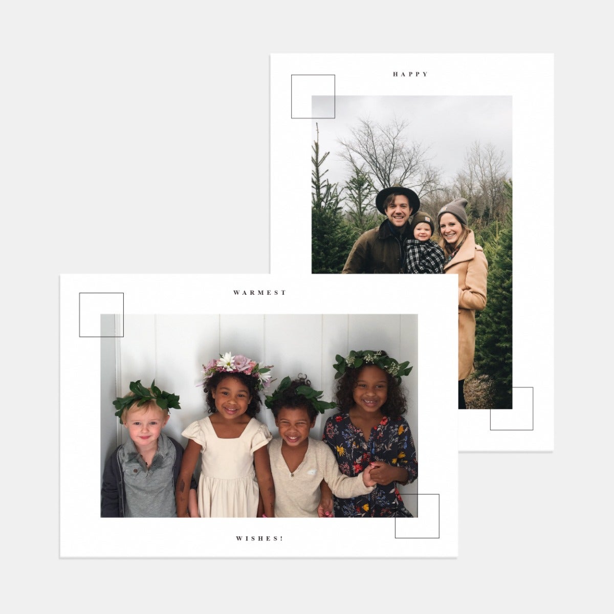 Modern Lines Holiday Card