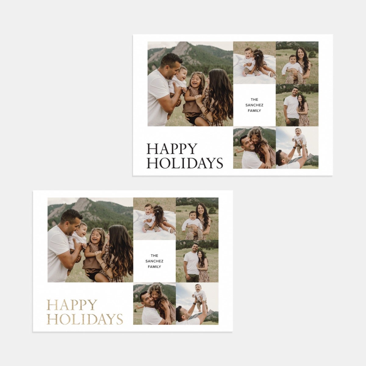 Window Panes Holiday Card