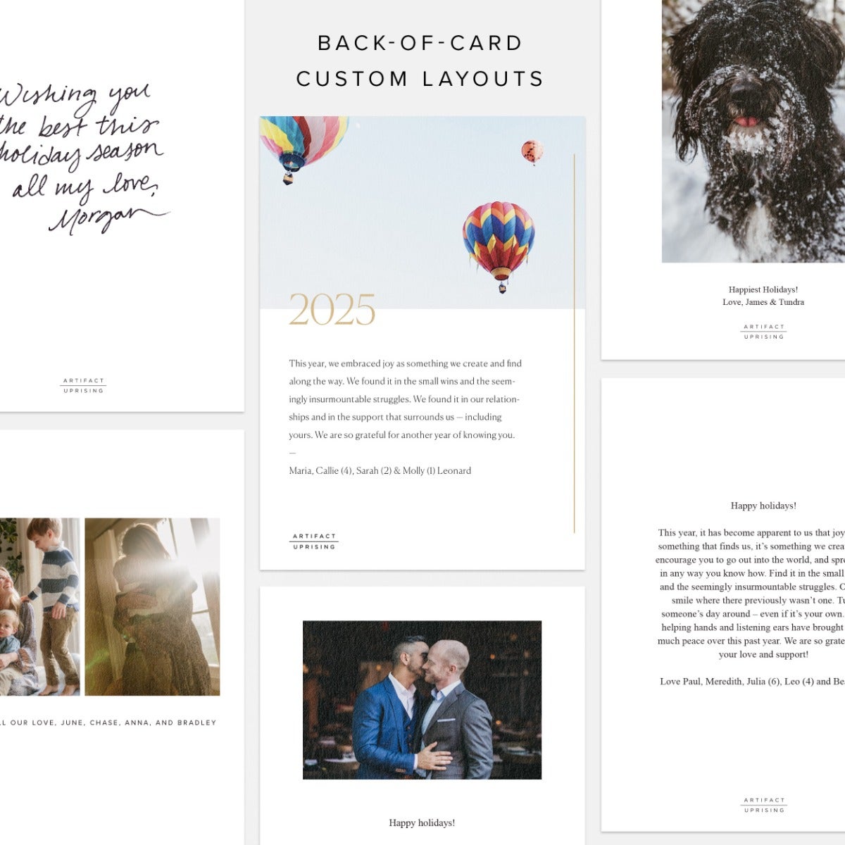 Classic Greeting Holiday Card