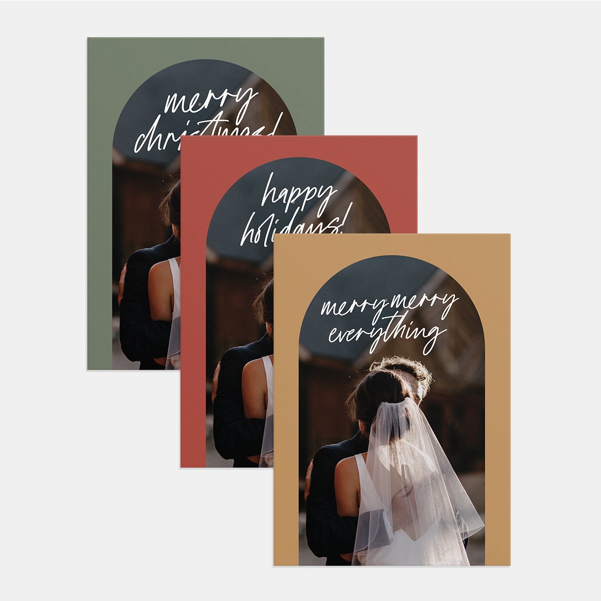 Arched Window Holiday Card