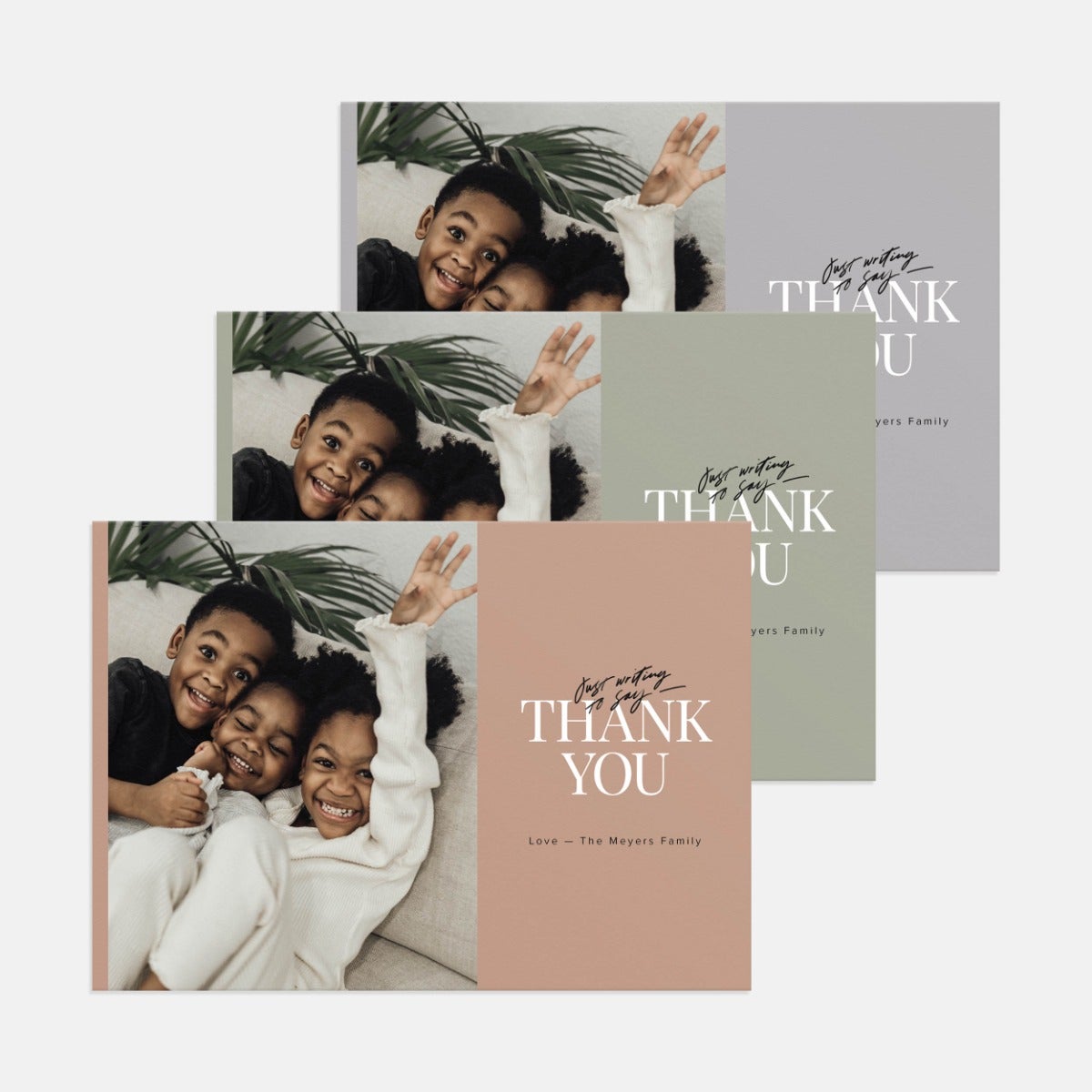 Easy Minimalist Folded Thank You Card by Artifact Uprising | Cards