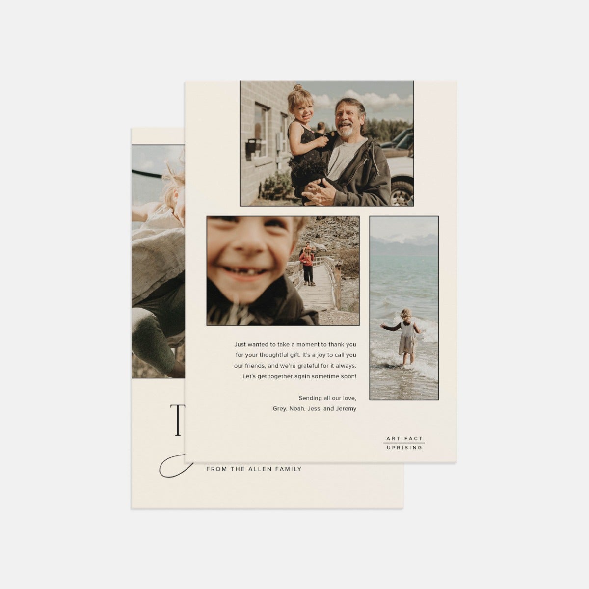 Aesthetic Thank You Card