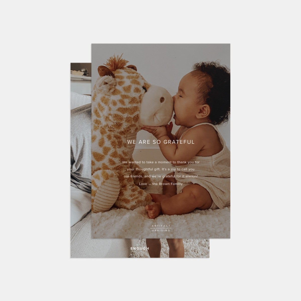 Minimalist Thank You Card