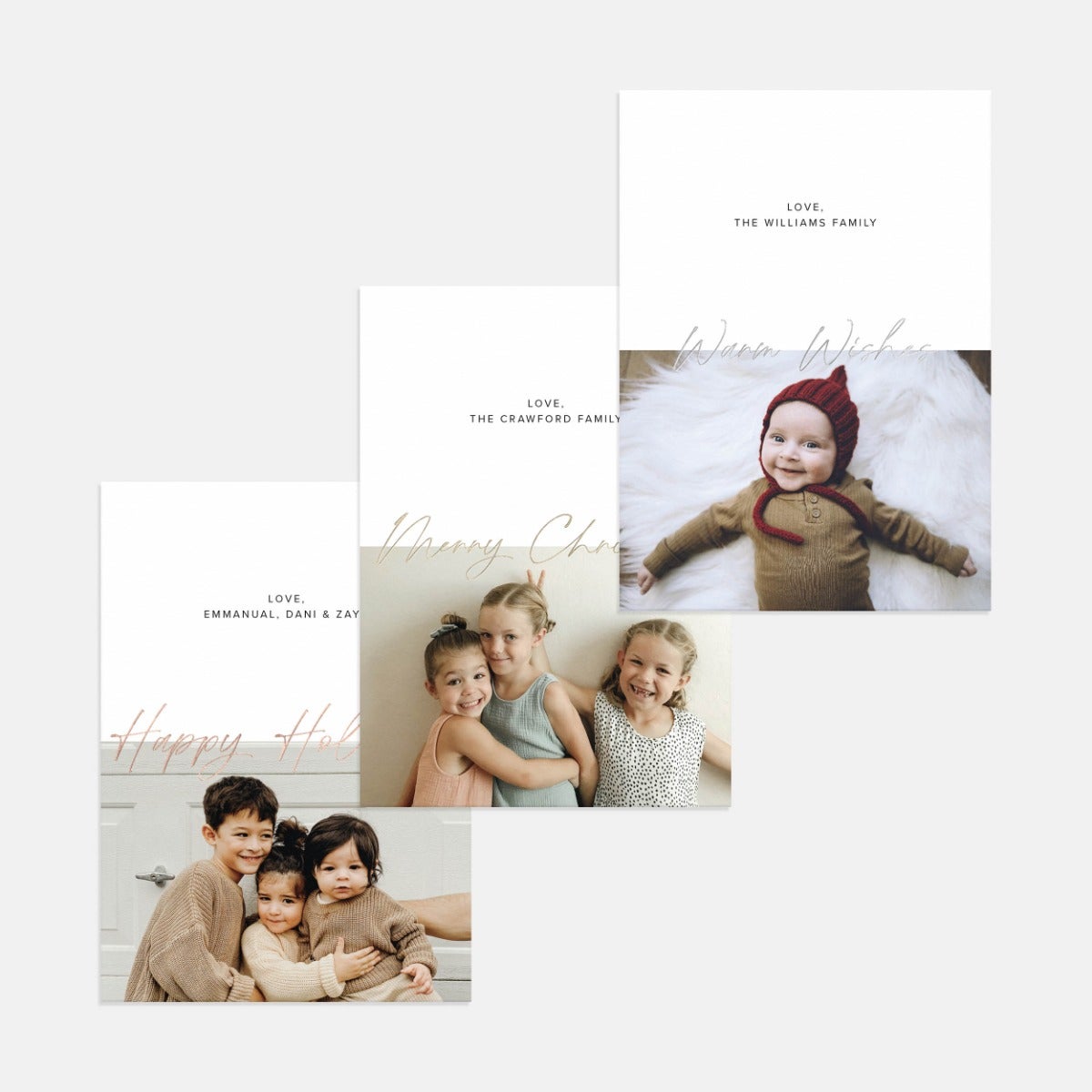 Happy Half & Half Holiday Card