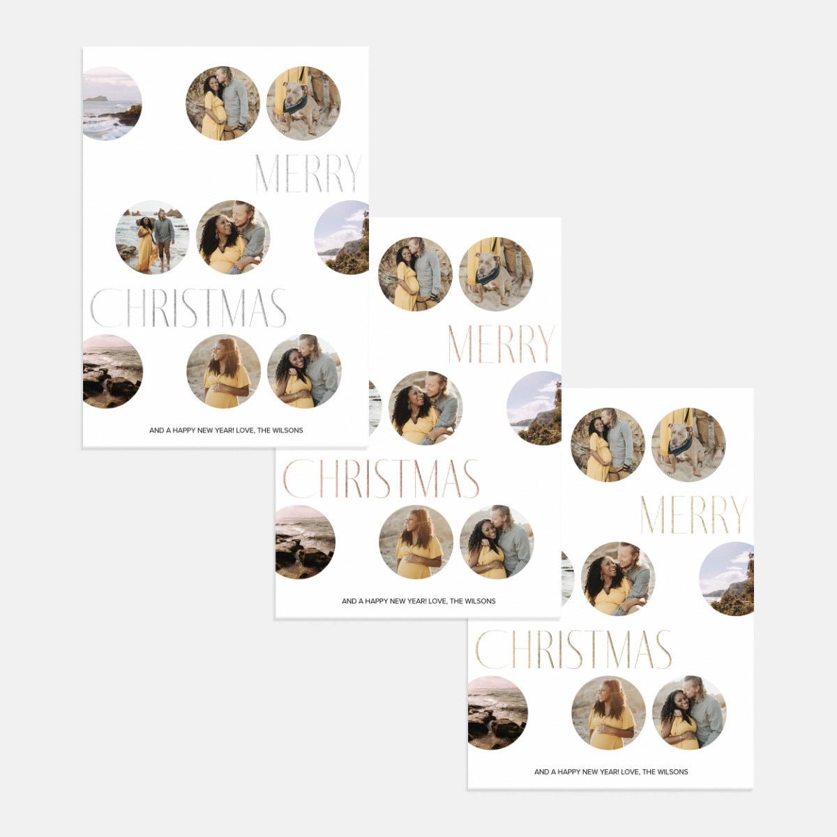 Vintage Vignette Holiday Card