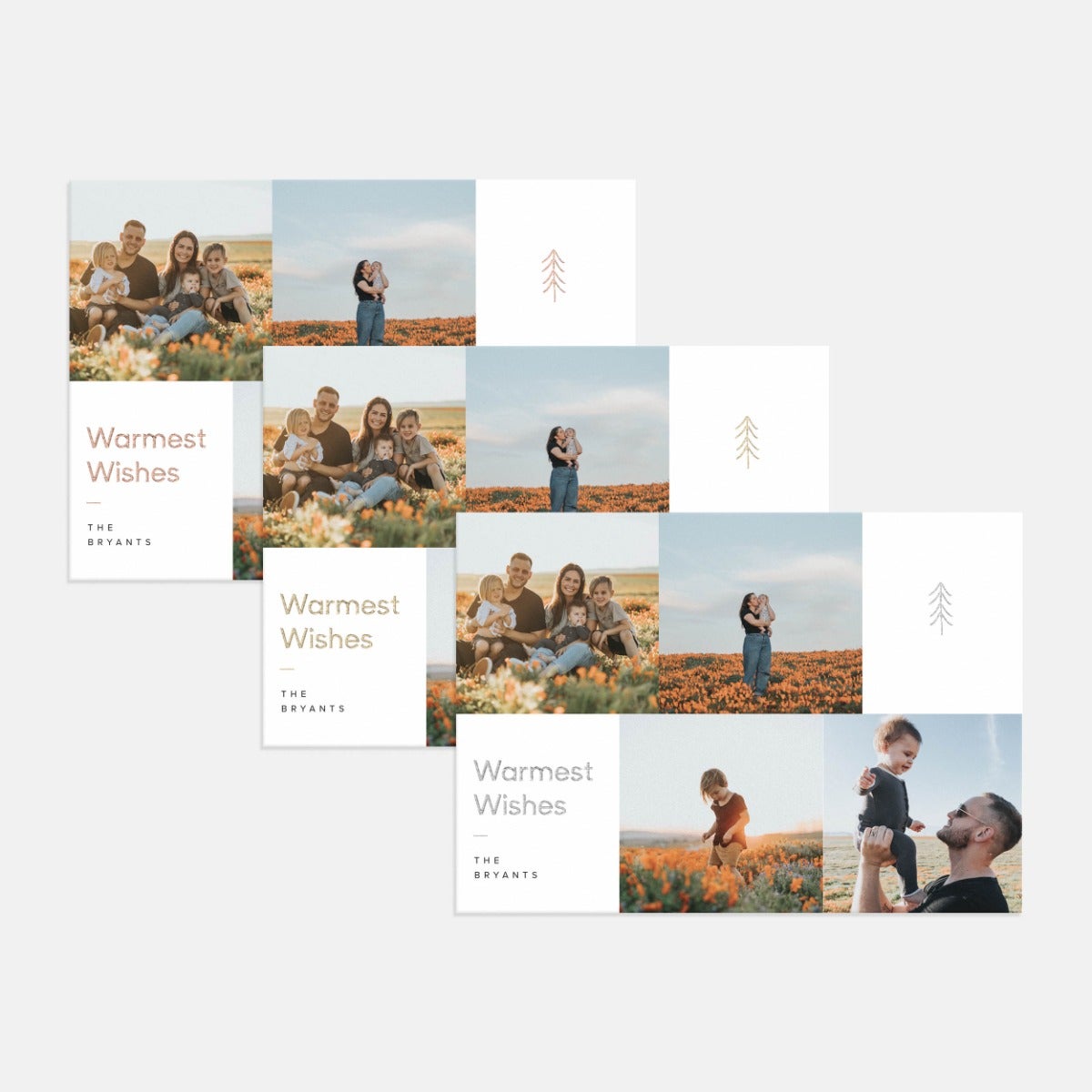 Minimalist Sketch Holiday Card