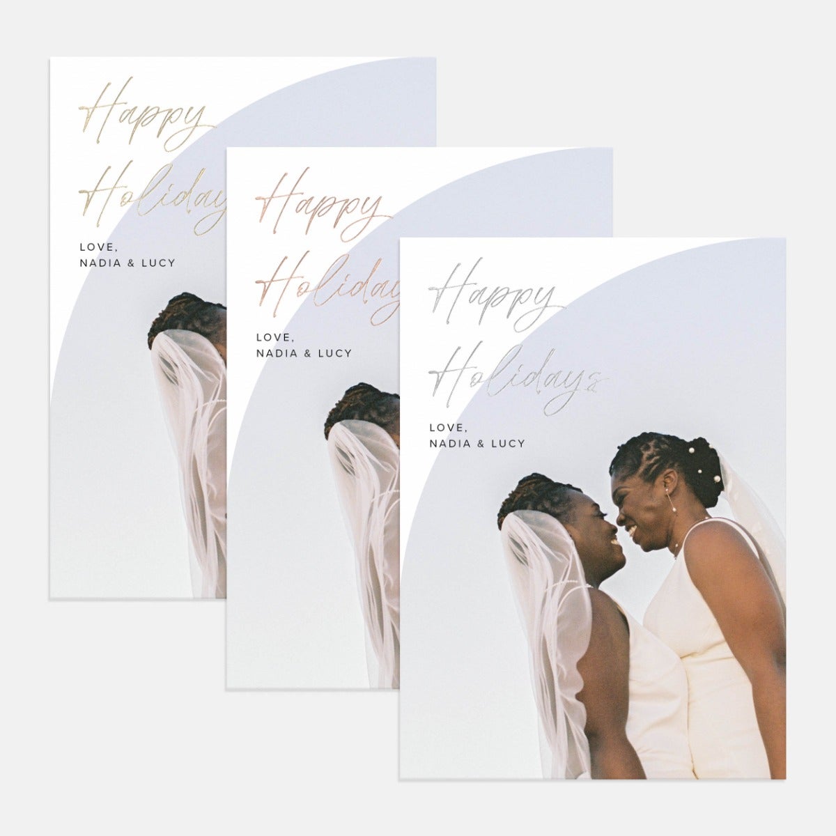 Holiday Flow Greeting Card