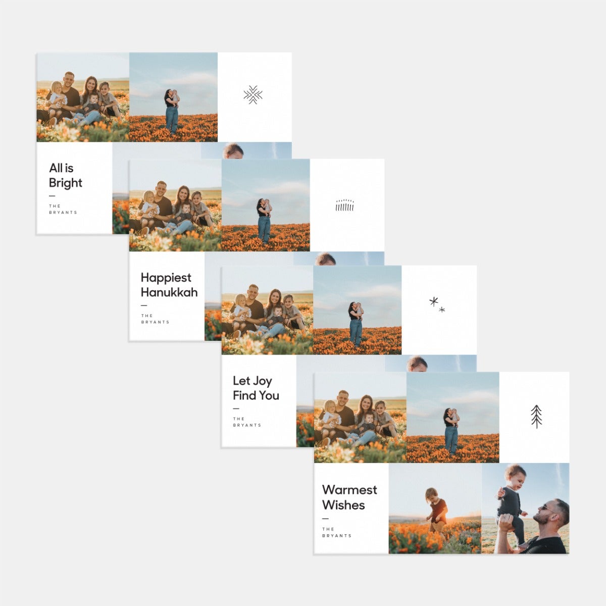 Minimalist Sketch Holiday Card