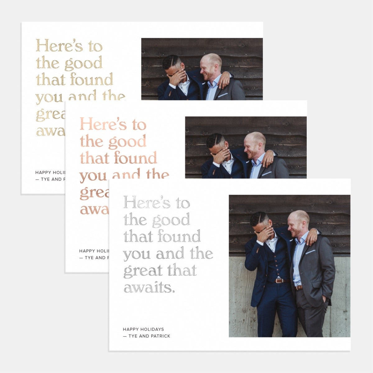 Well-Wishes Holiday Card by Artifact Uprising | Cards