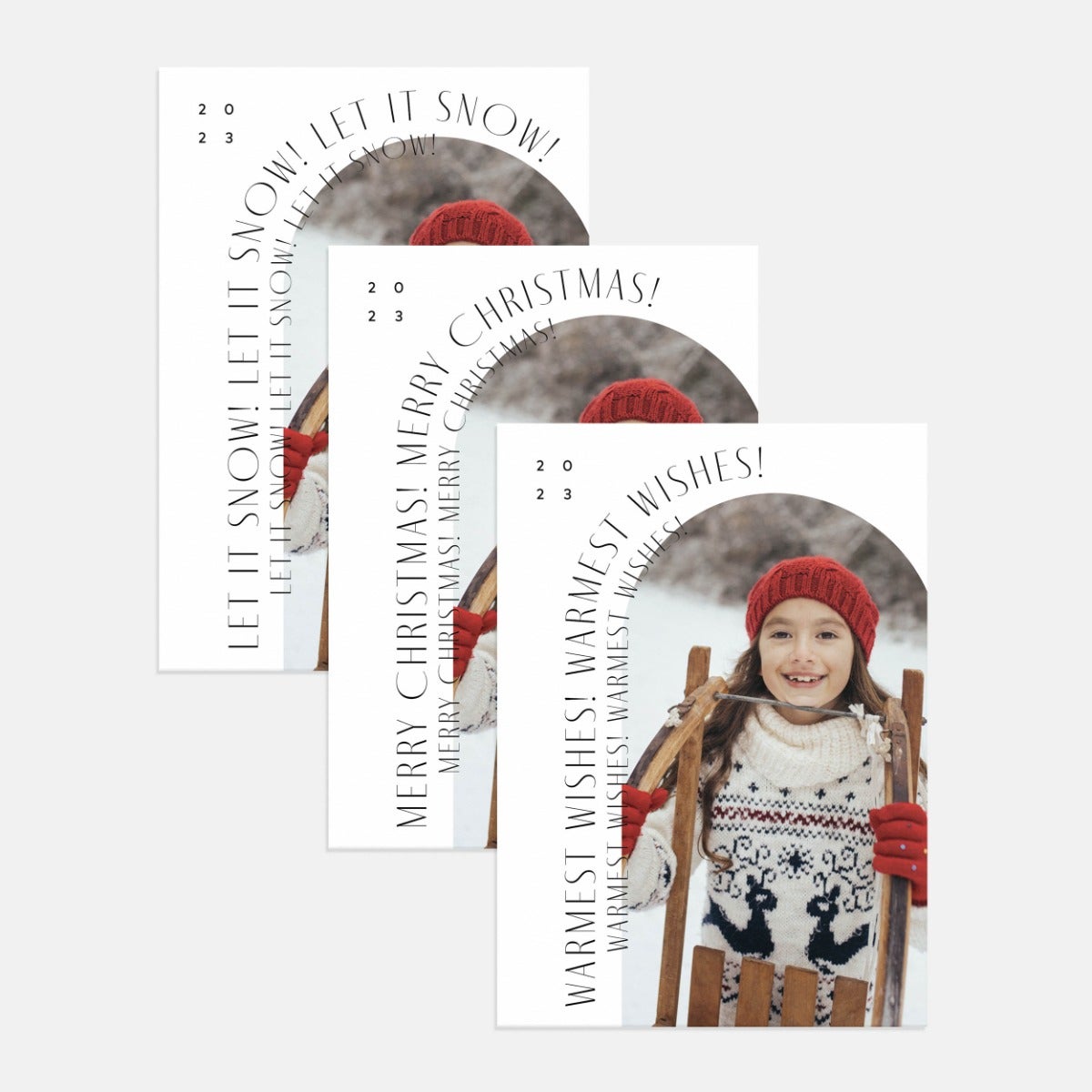 Arches All Around Holiday Card