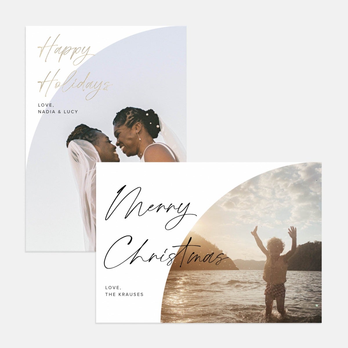 Holiday Flow Greeting Card