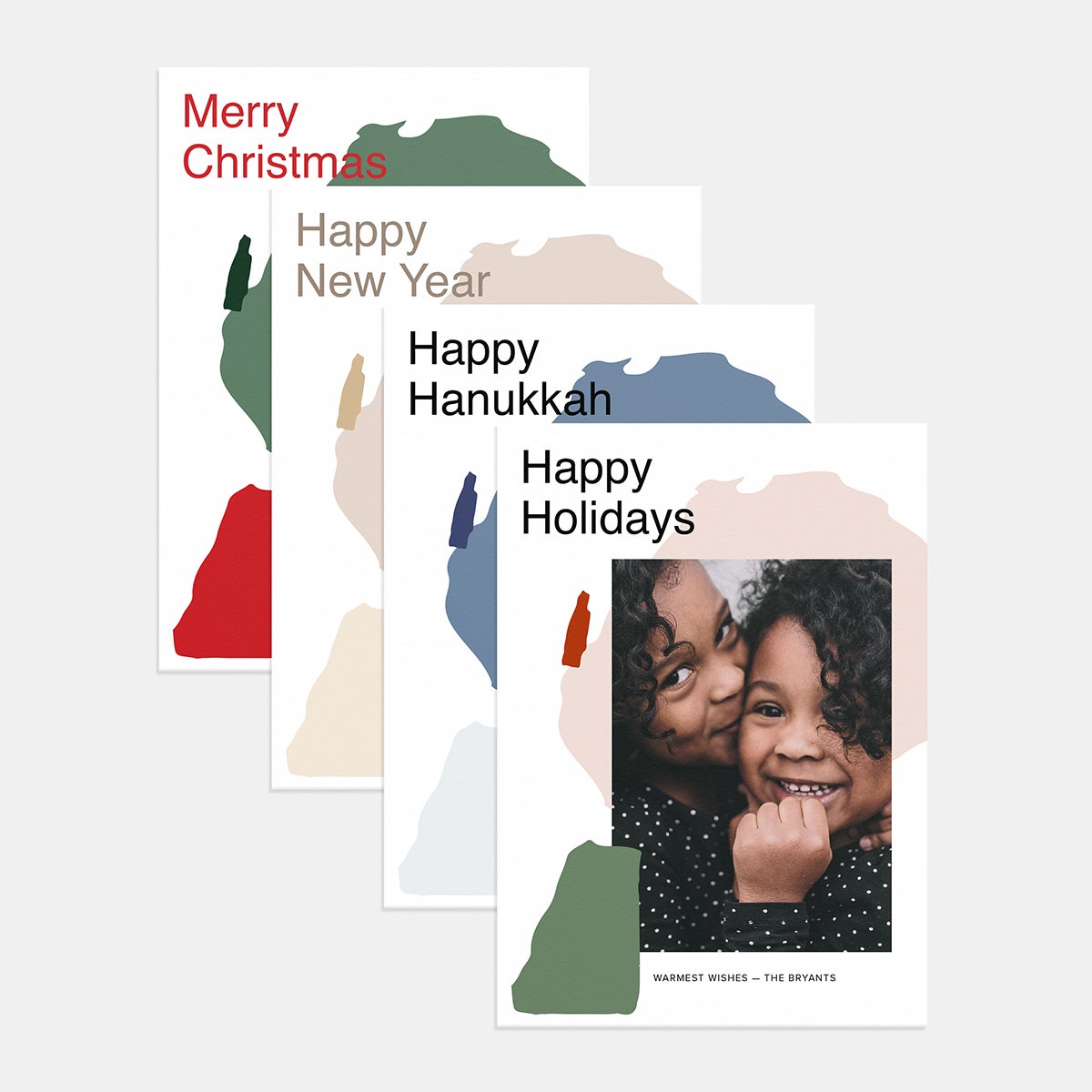 Playful Palette Holiday Card