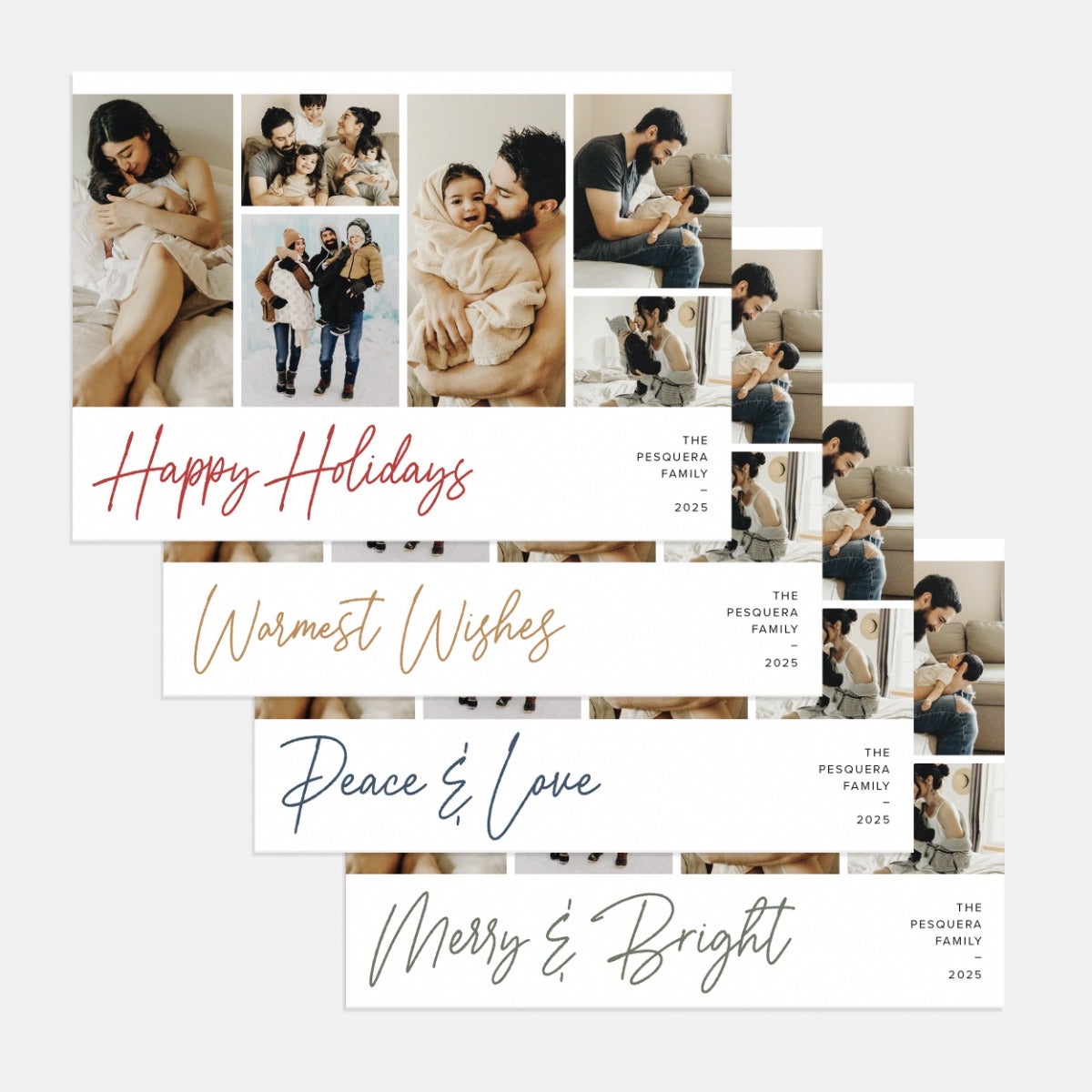 Tell On Multi-Photo Holiday Card