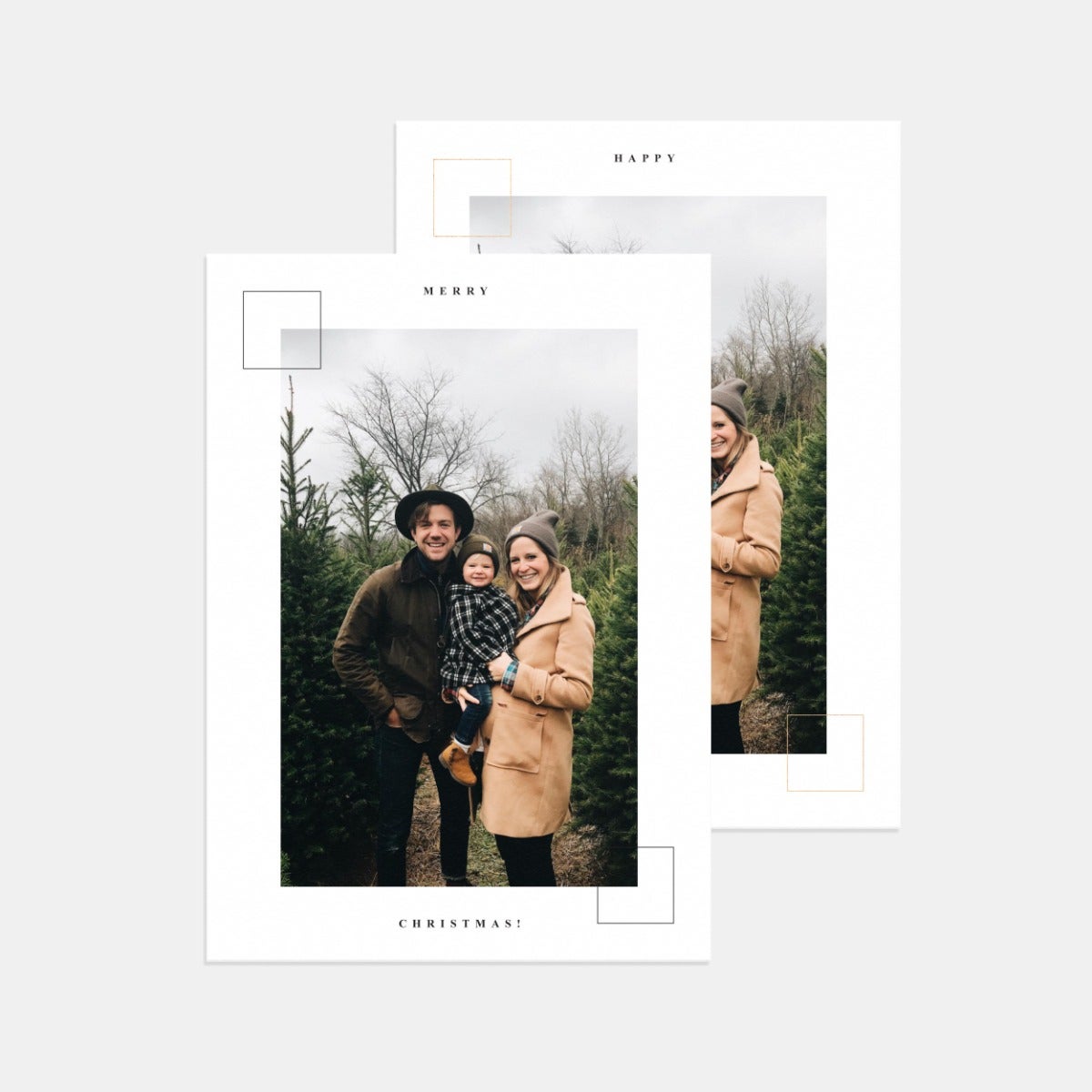 Modern Lines Holiday Card