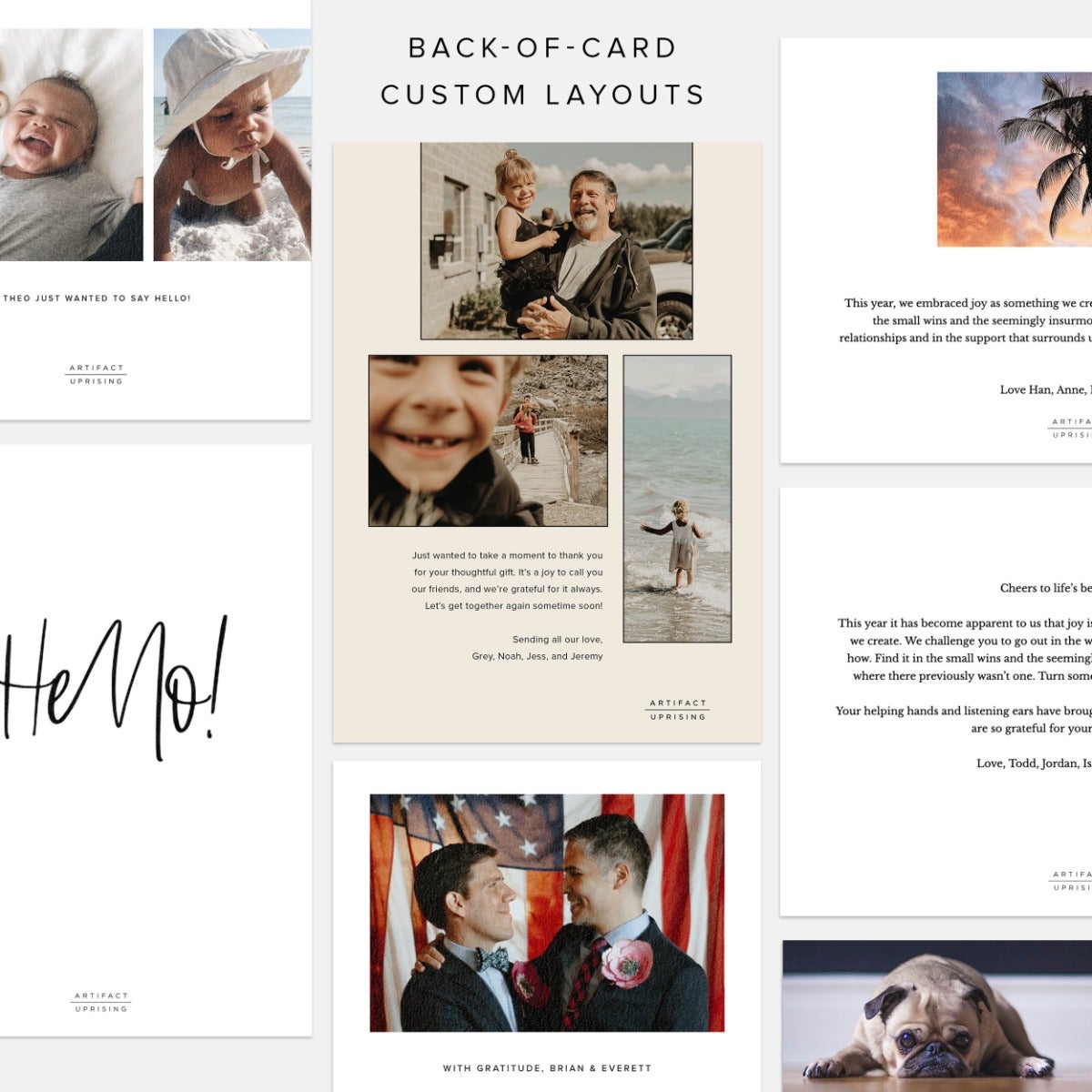 Aesthetic Thank You Card