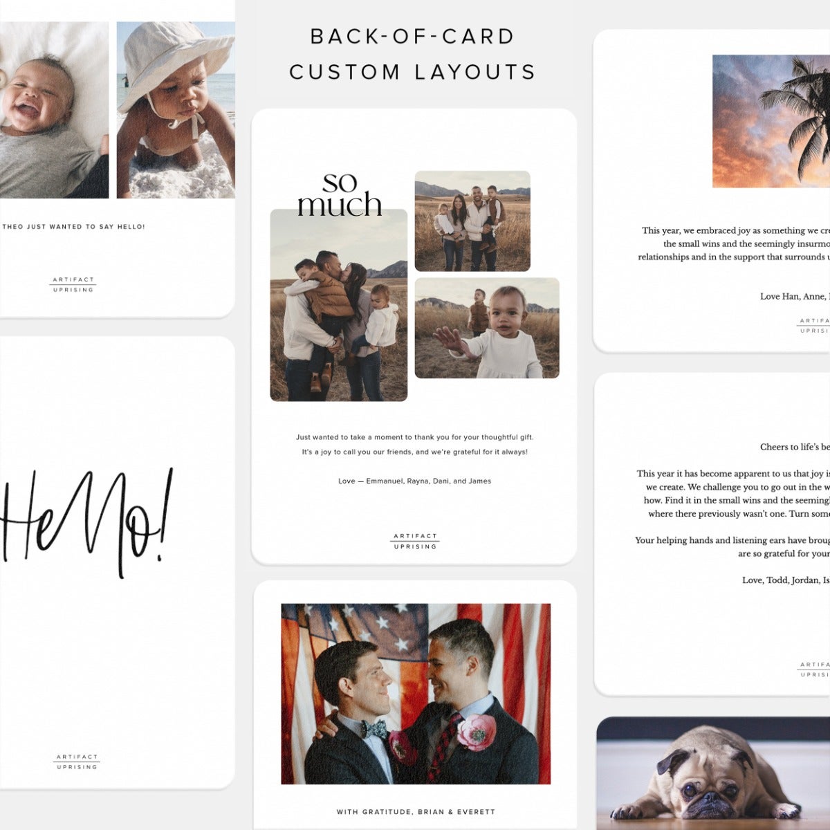 Vintage Bold Thank You Card