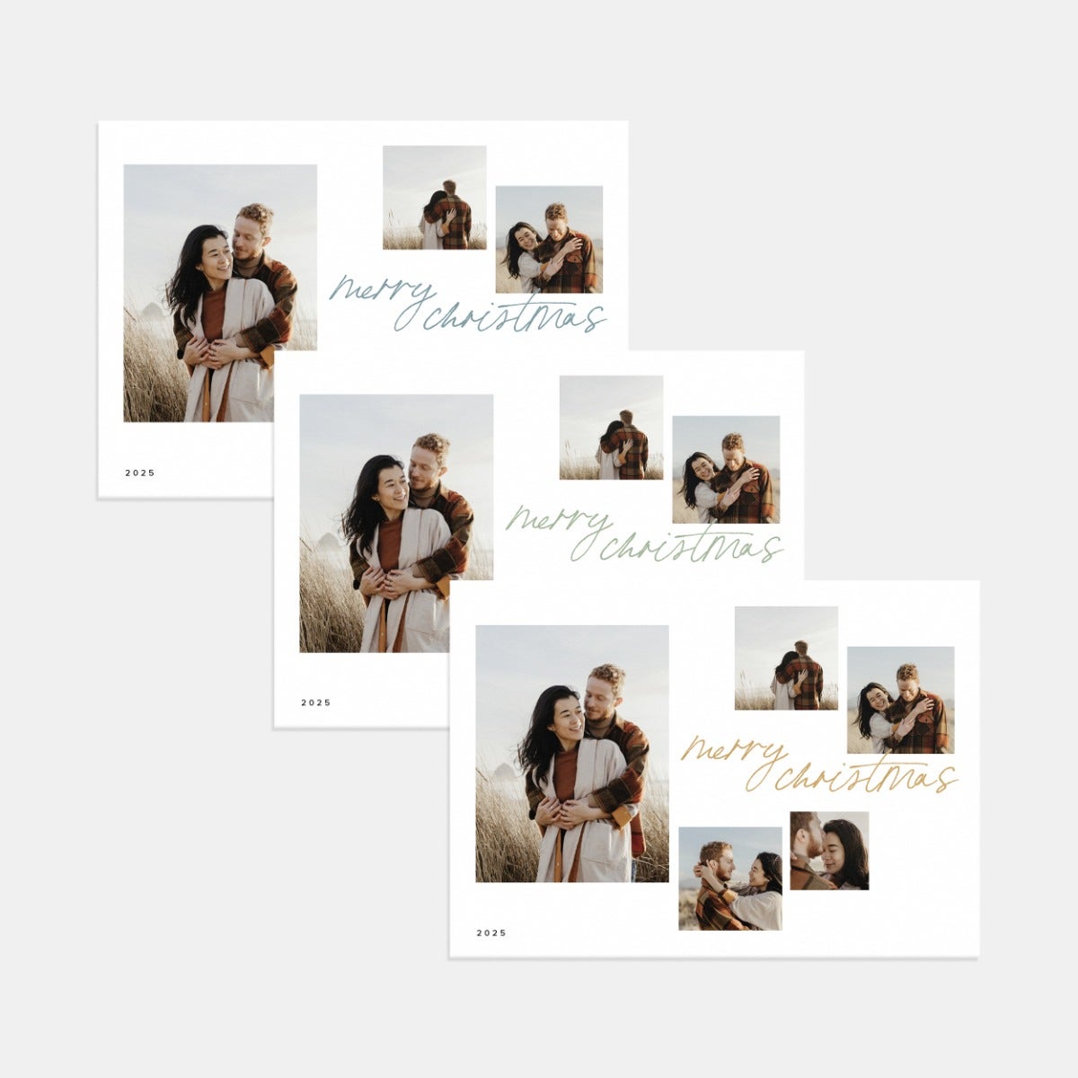 Editorial Christmas Holiday Card