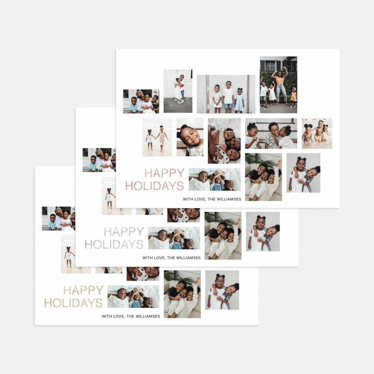 Multi Merry Photo Card