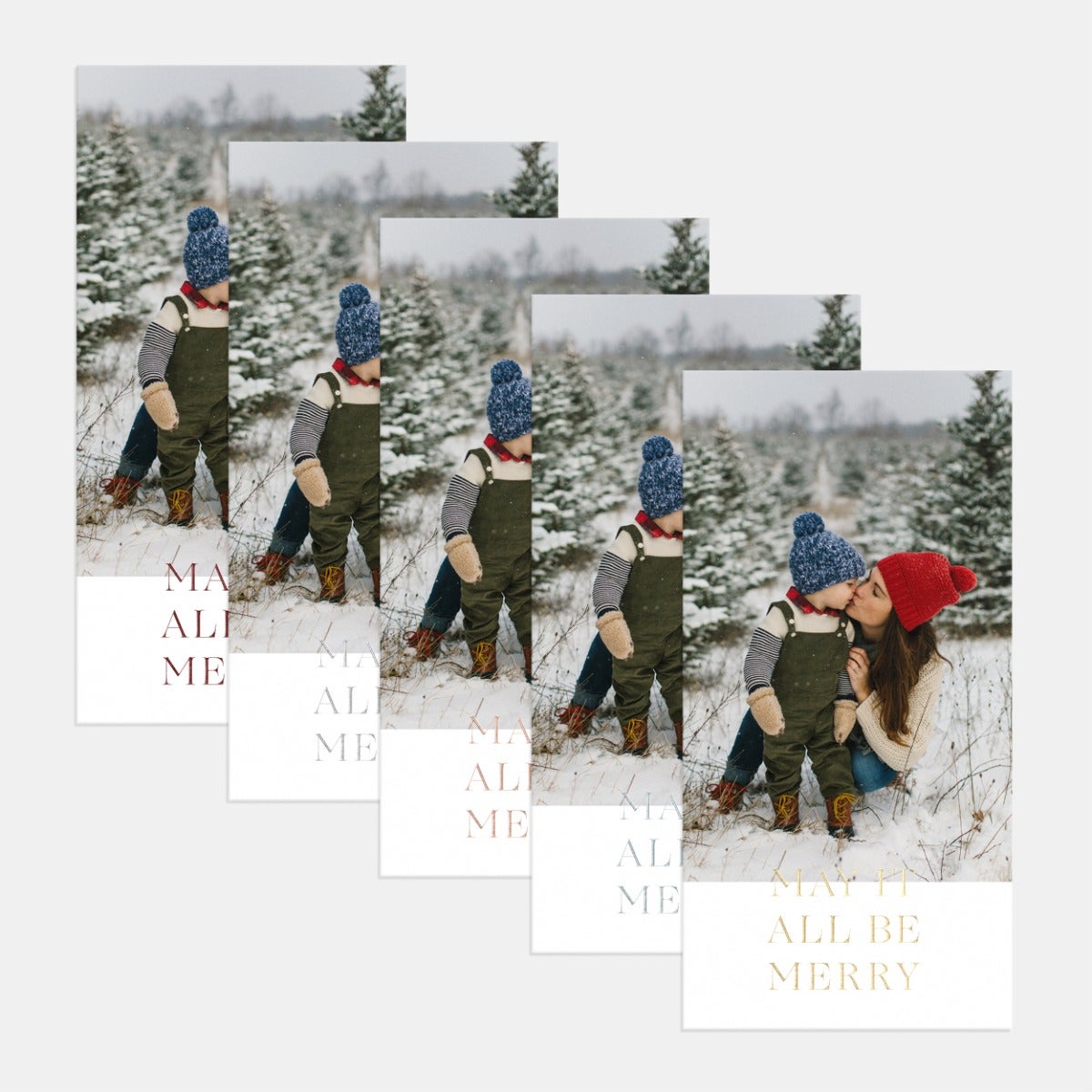 Be Merry Holiday Card