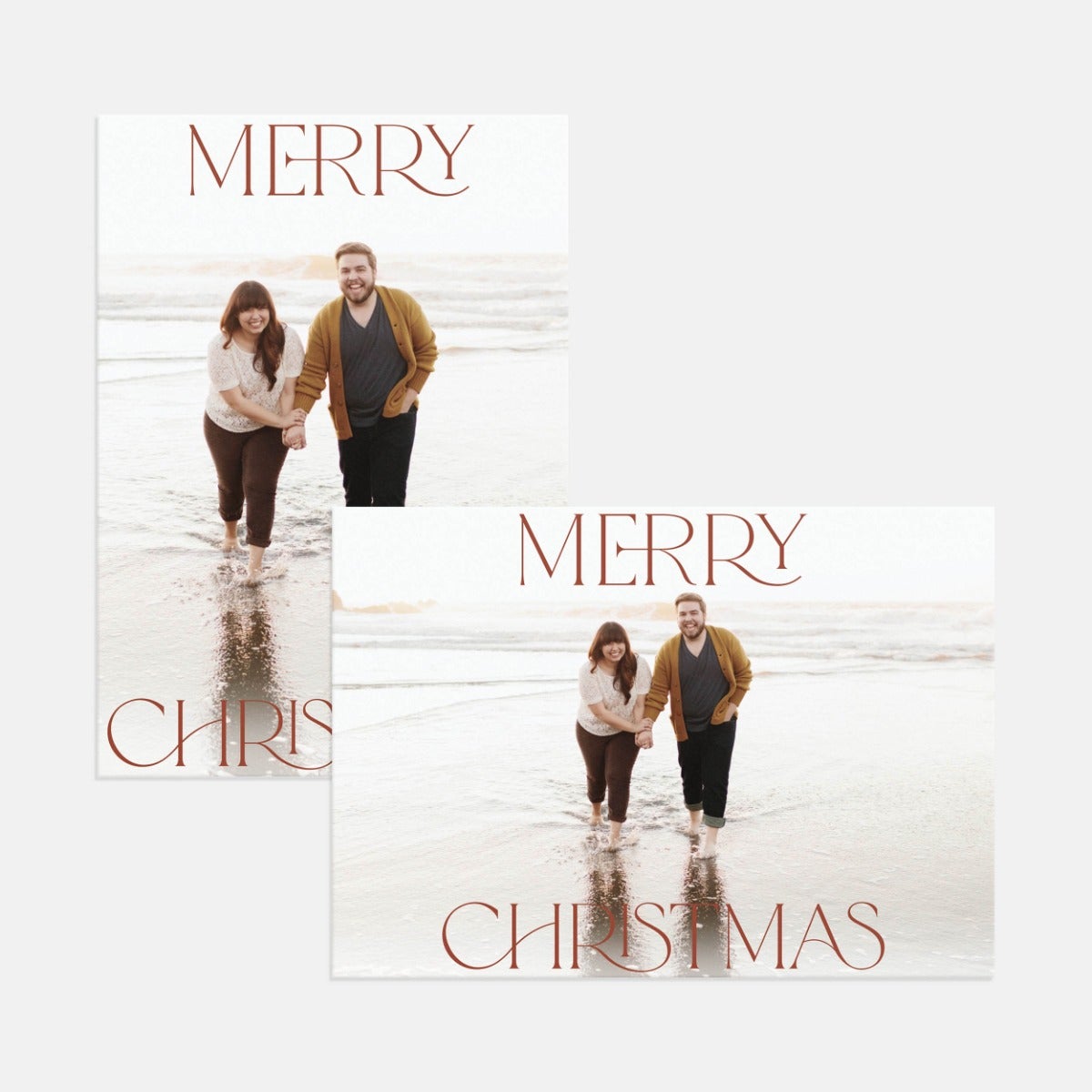 Elegant Wishes Holiday Card