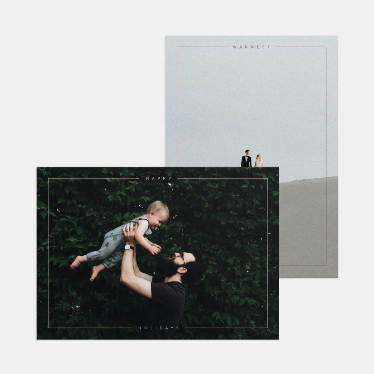 Minimal Bordered 2024 New Year Card