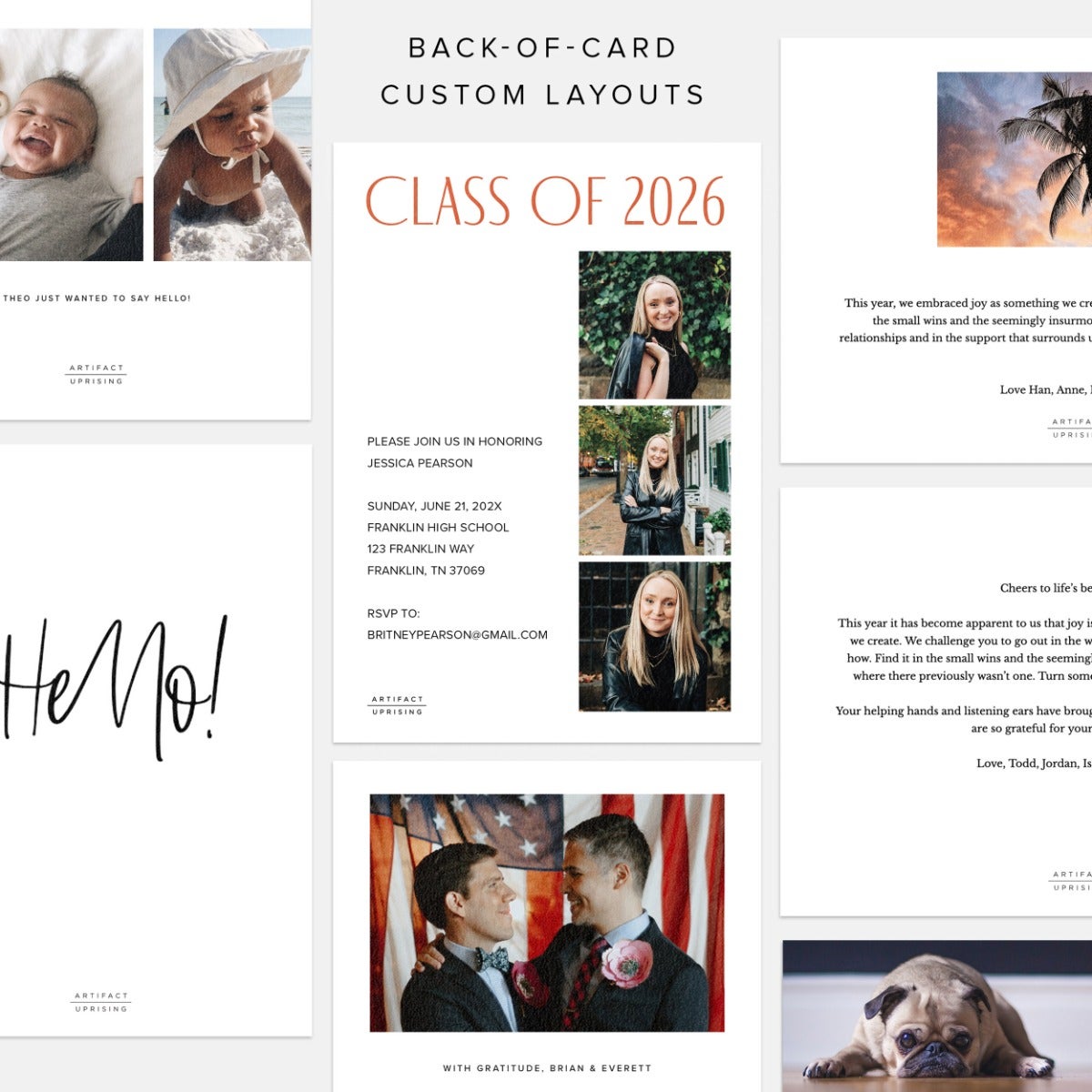 Arch Graduation Announcement 