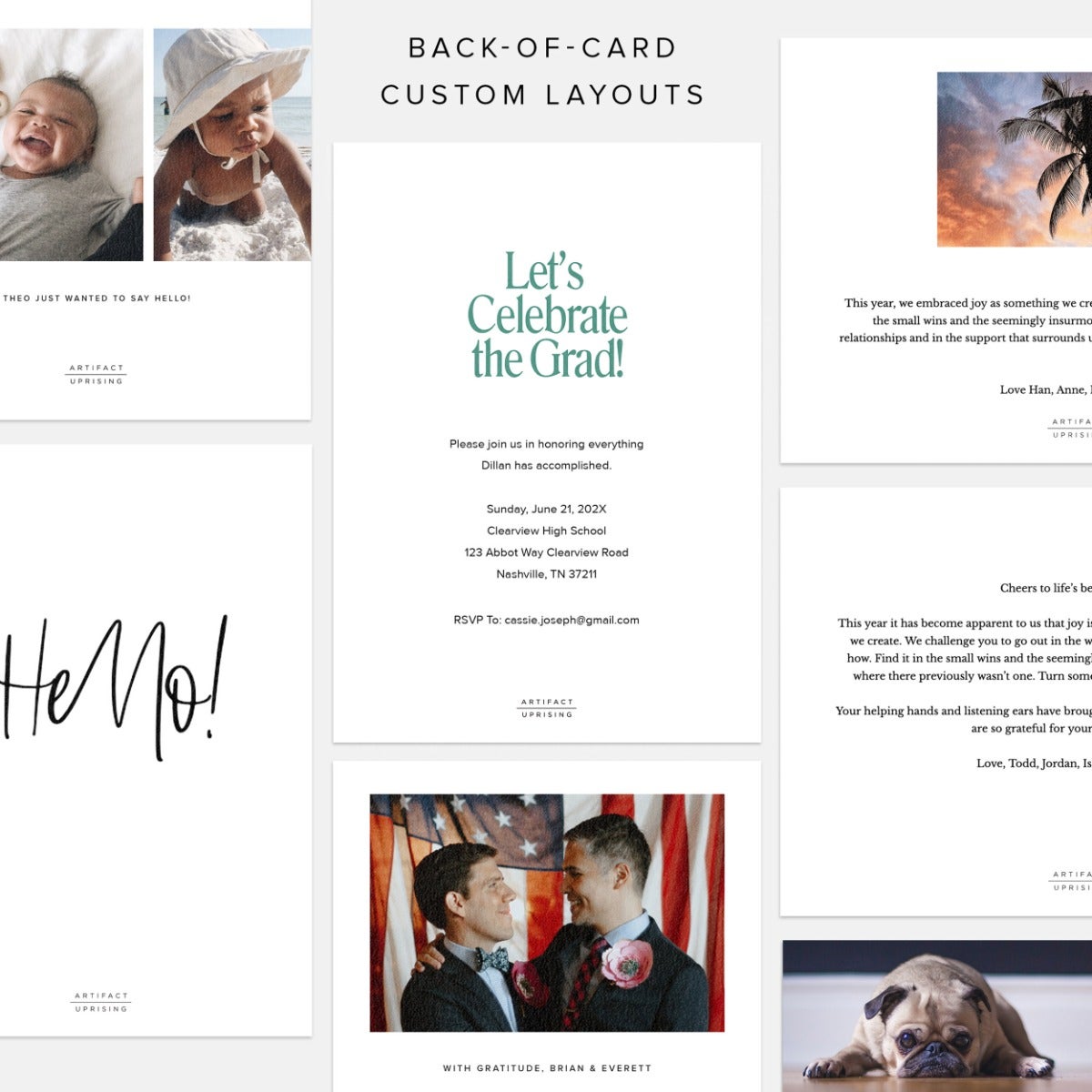 Congrats Graduate! Graduation Announcement 