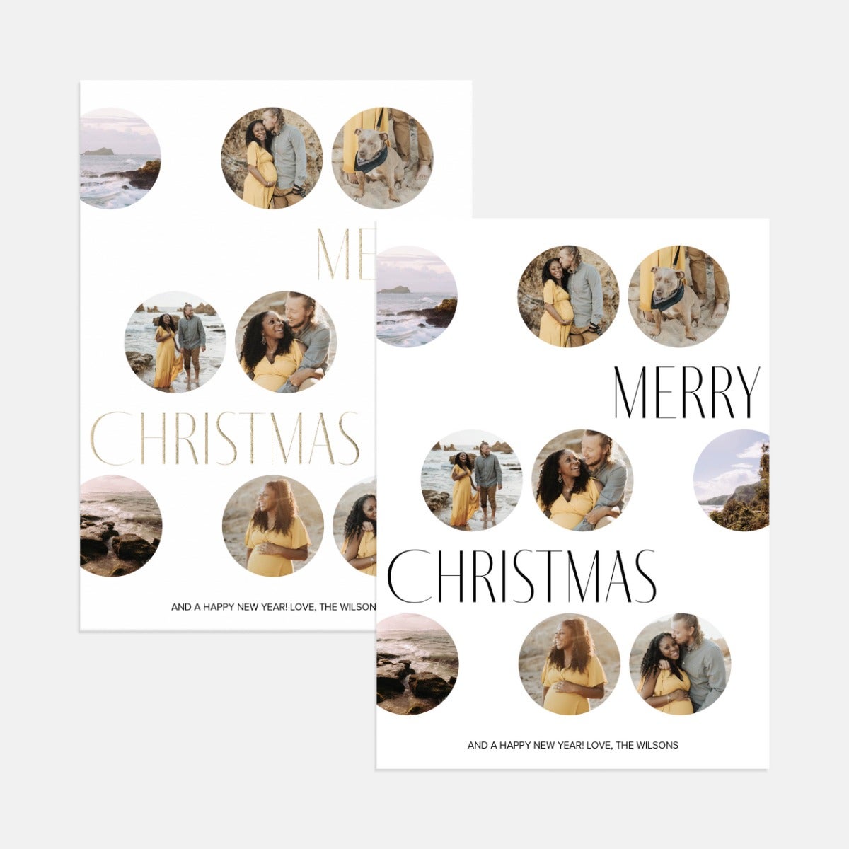 Vintage Vignette Holiday Card