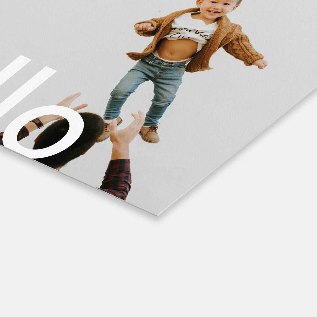 Bold Hello Greeting Card