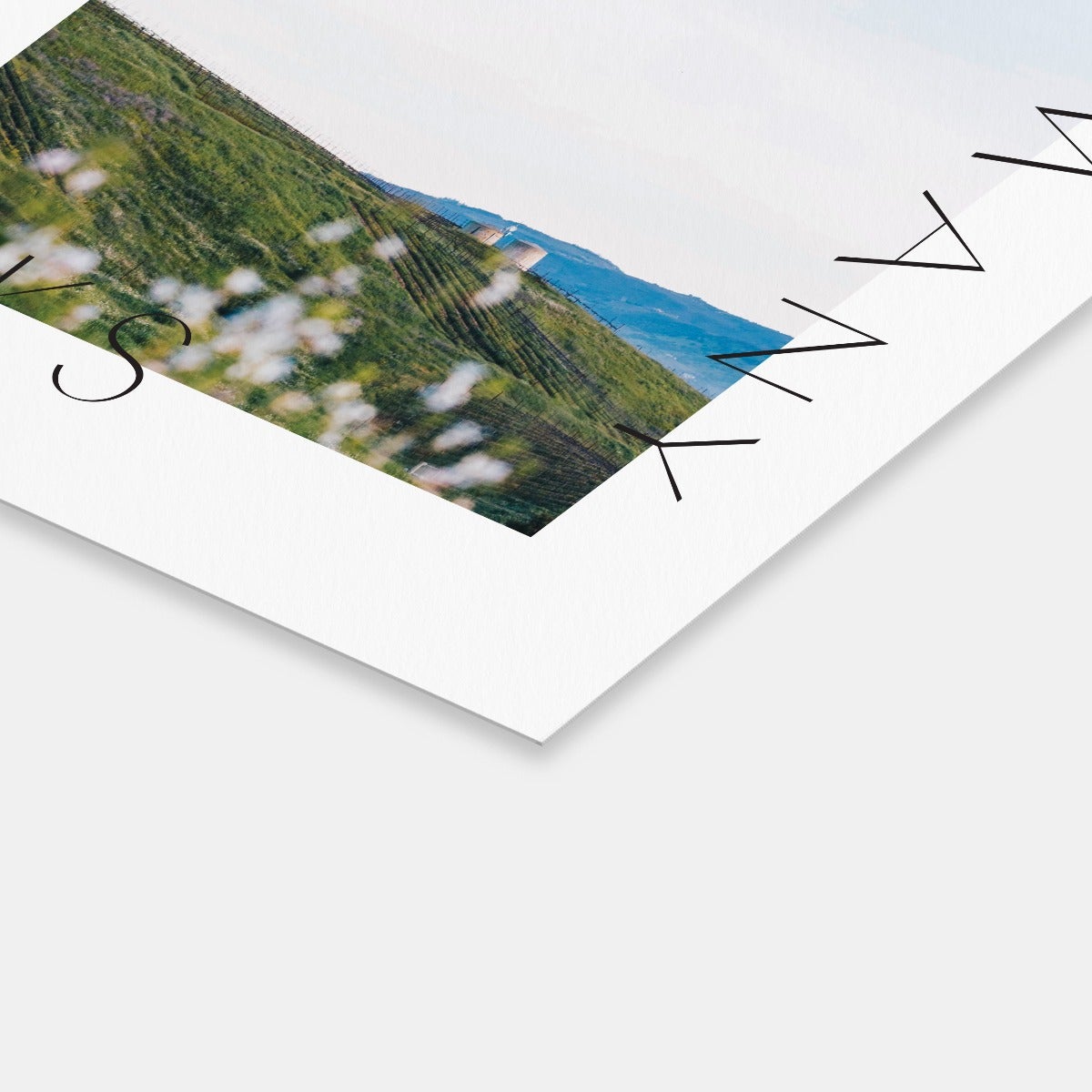 Elegant Overlay Thanks Card