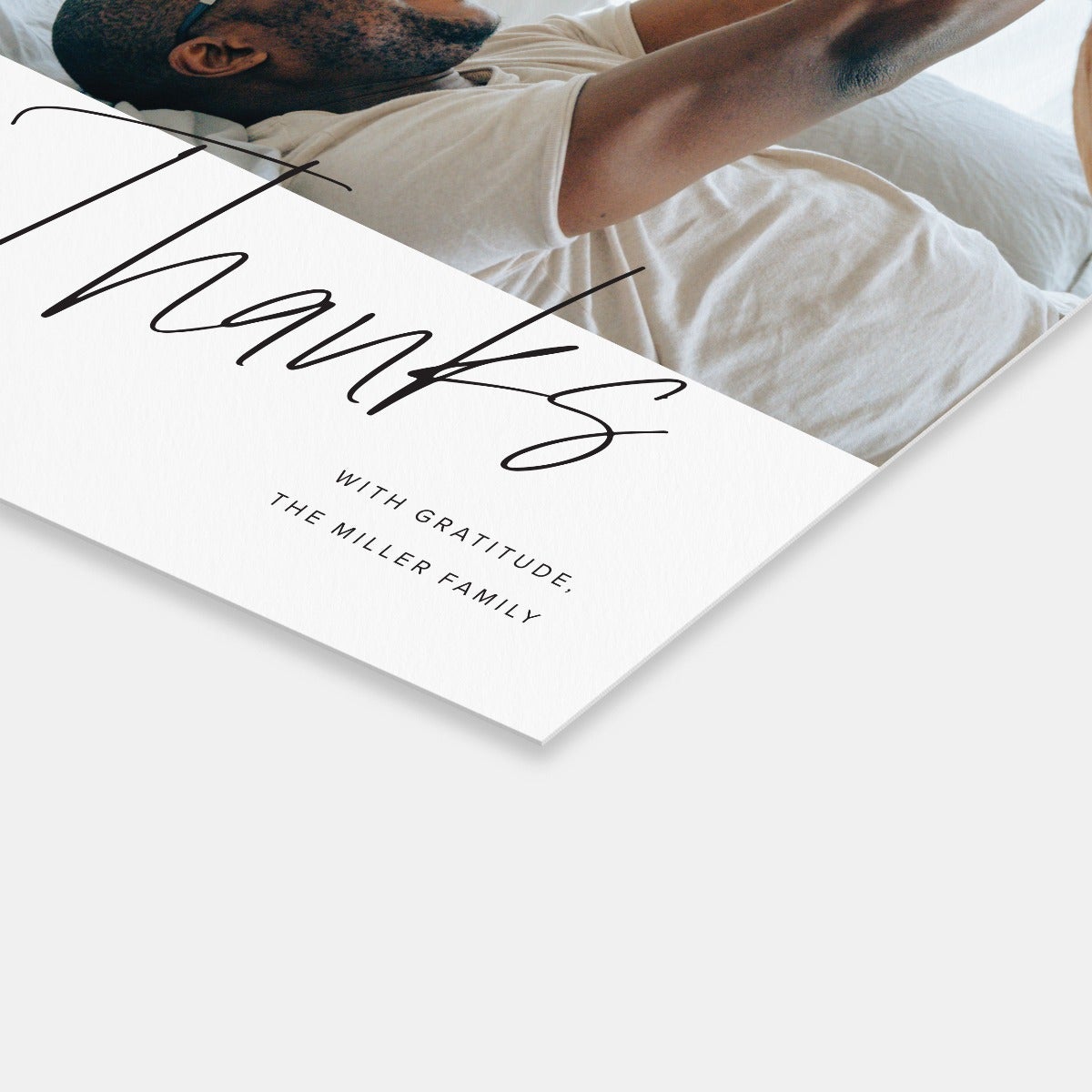 Handwritten Thanks Card