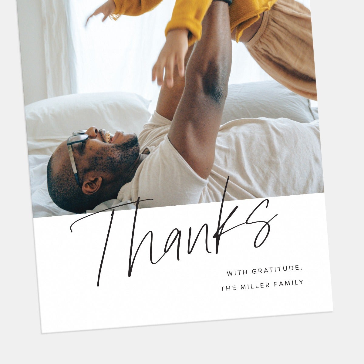 Handwritten Thanks Card