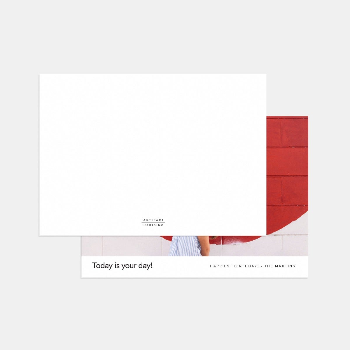 Minimal Birthday Card