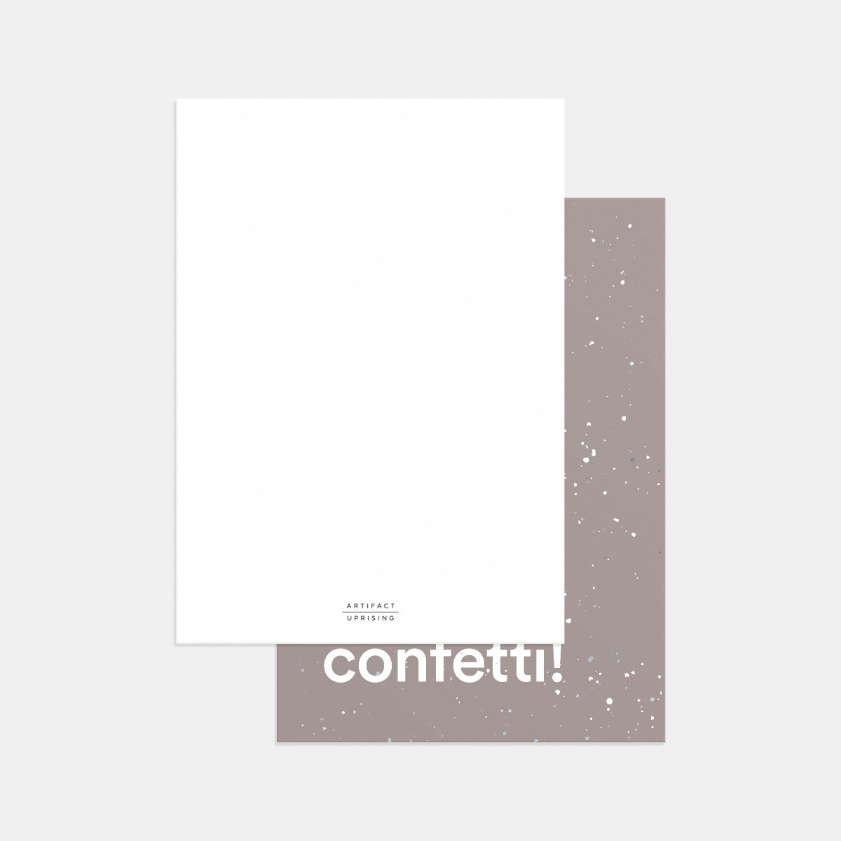 Speckled Confetti Birthday Card