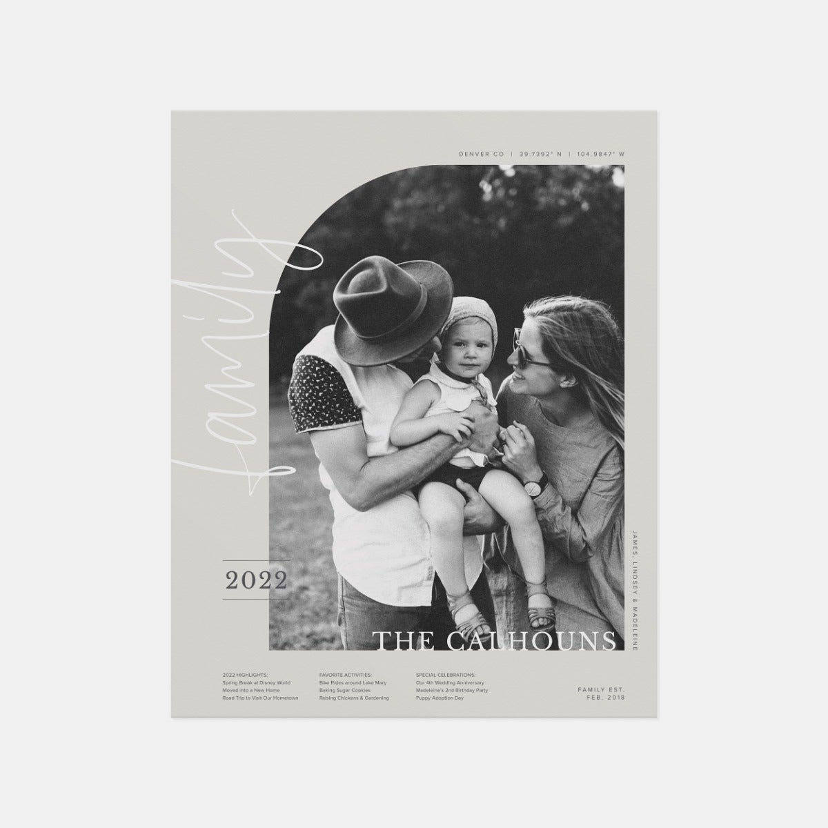 Family Highlights Poster Print by Artifact Uprising | Prints