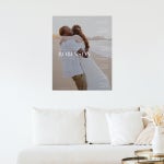 Our Wedding Story Poster Print