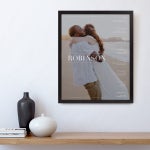 Our Wedding Story Poster Print