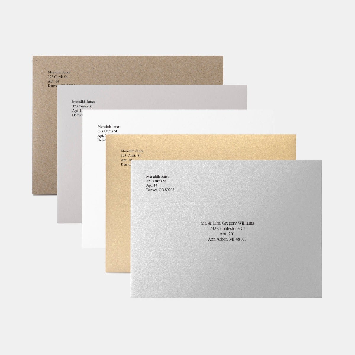 Minimal Ribbon Holiday Card