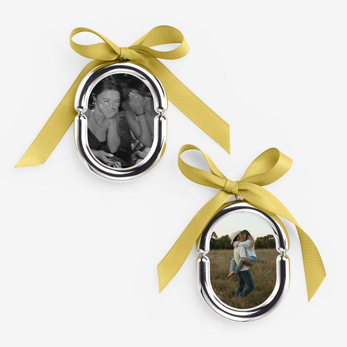 Chrome Frame Ornament