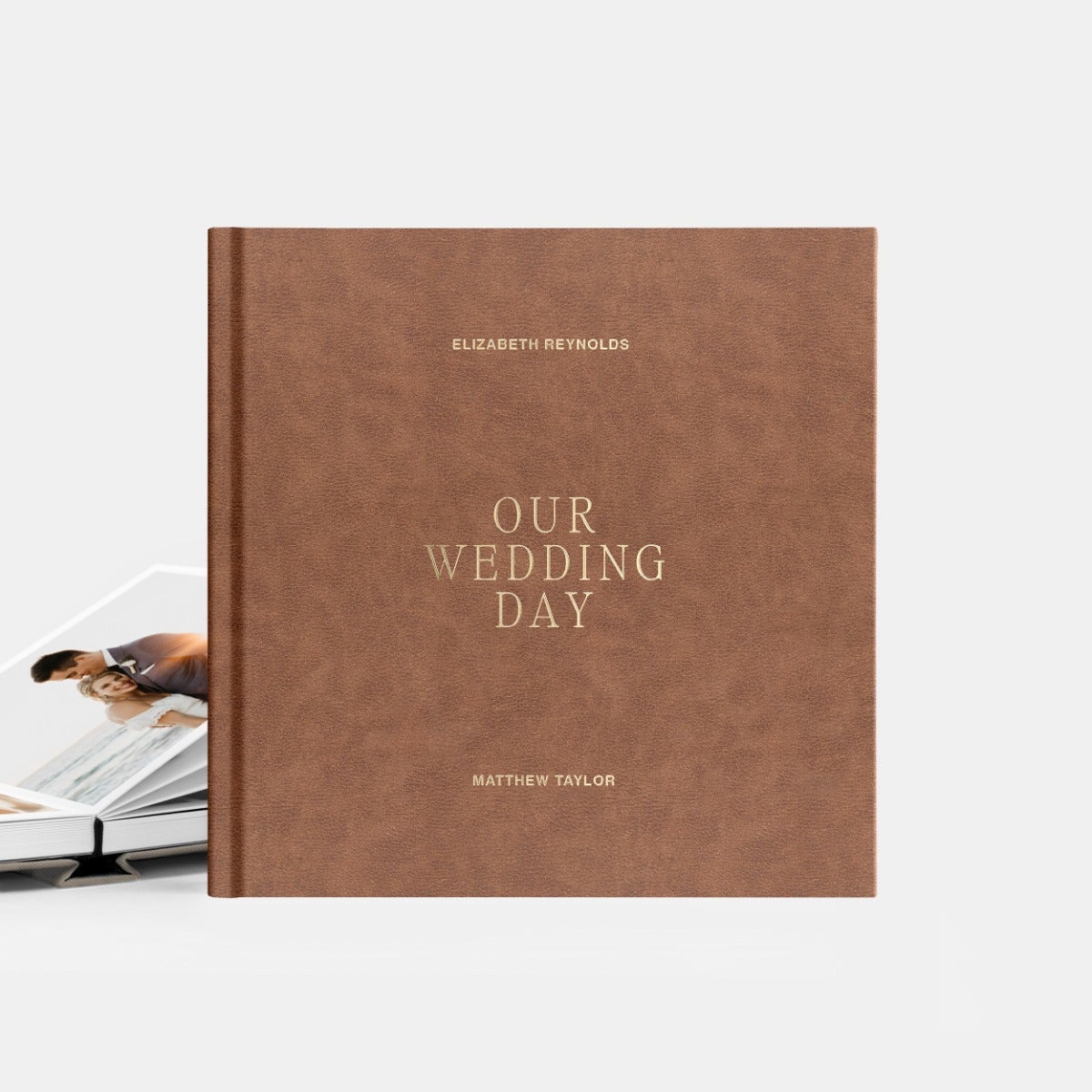 Wedding Layflat Photo Album by Artifact Uprising | Books