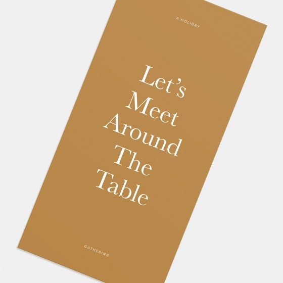 Around the Table Gathering Invitation | Artifact Uprising