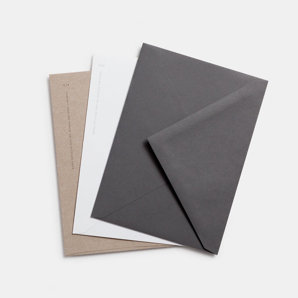 100% Recycled Paper Folded Cards 100% Recycled Paper Folded Cards