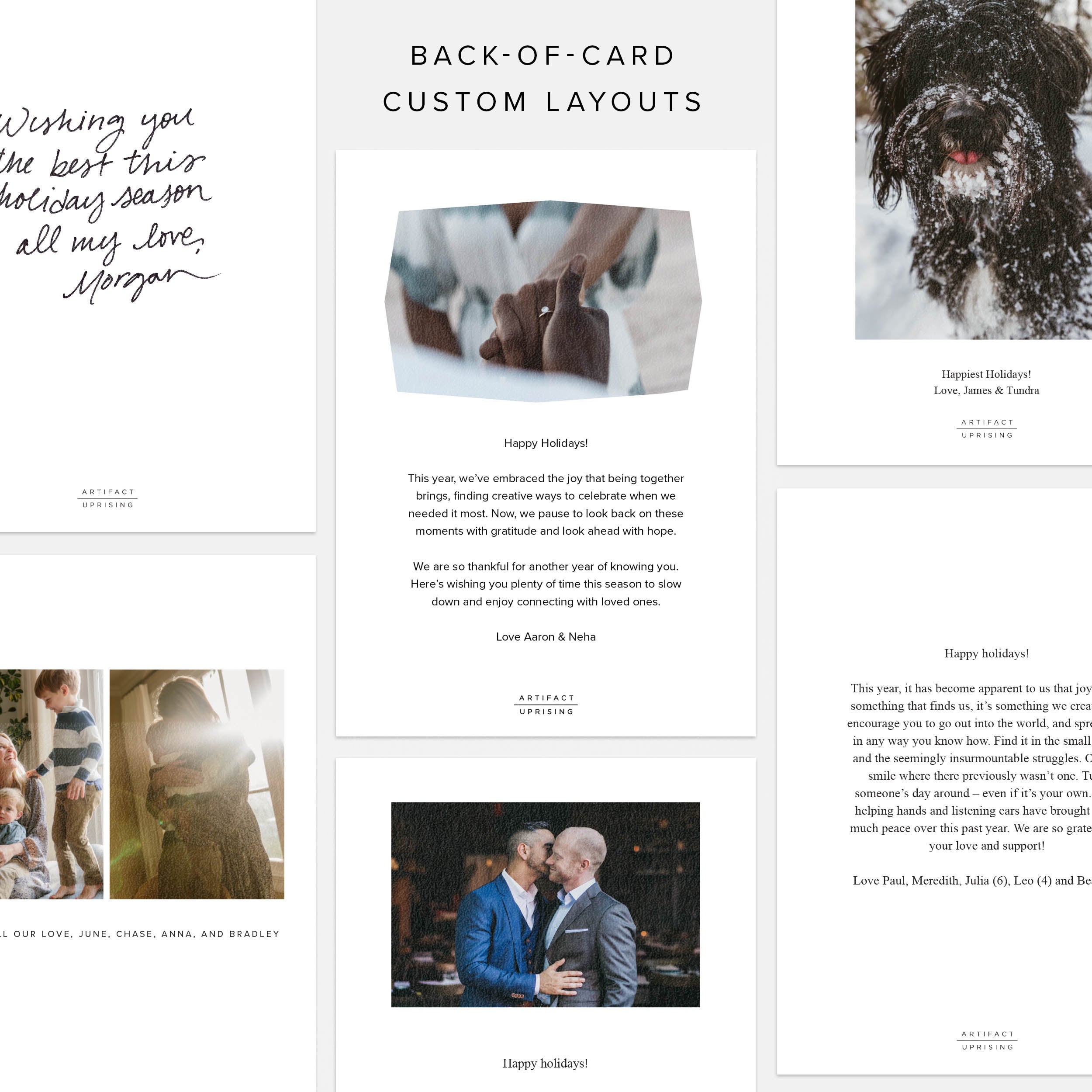 Elegant Window Holiday Card