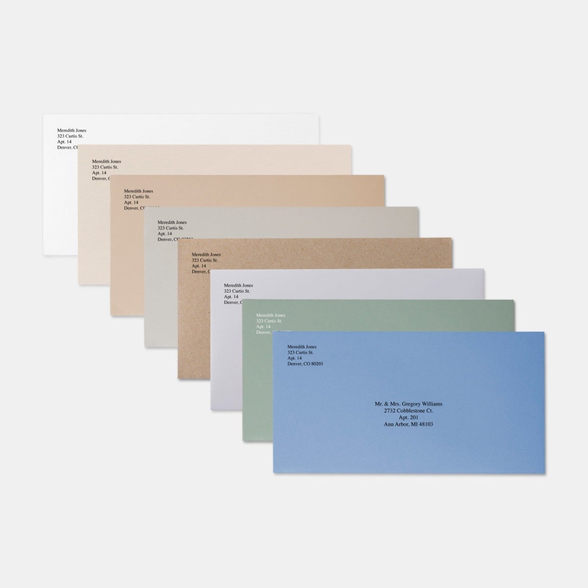 Simple Serif Thank You Card