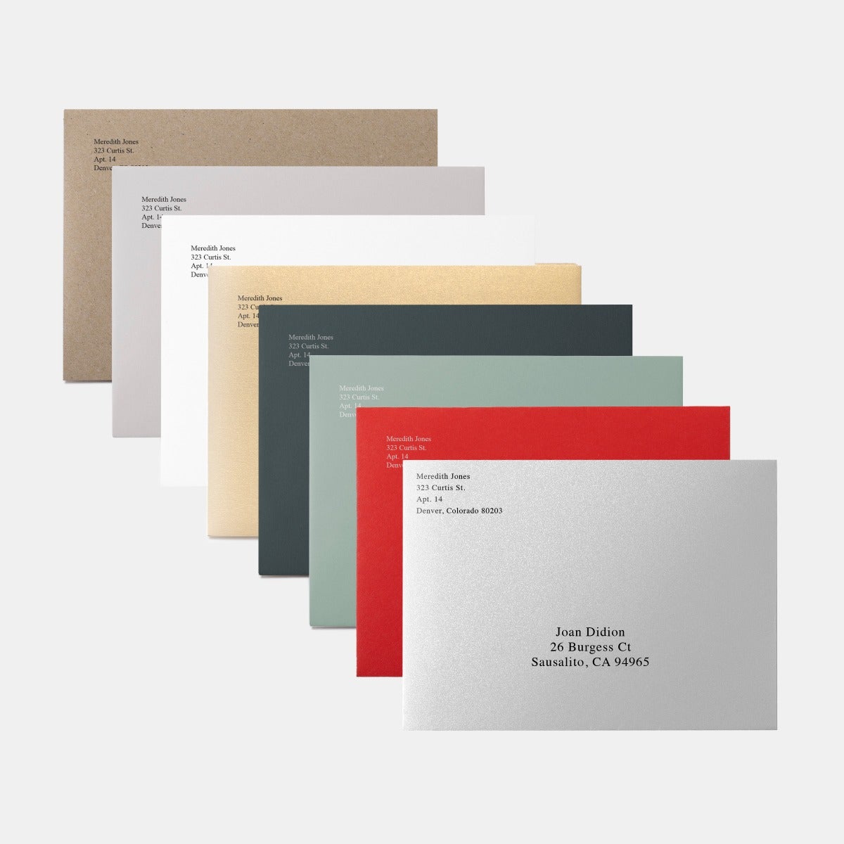 Modern Links Holiday Card